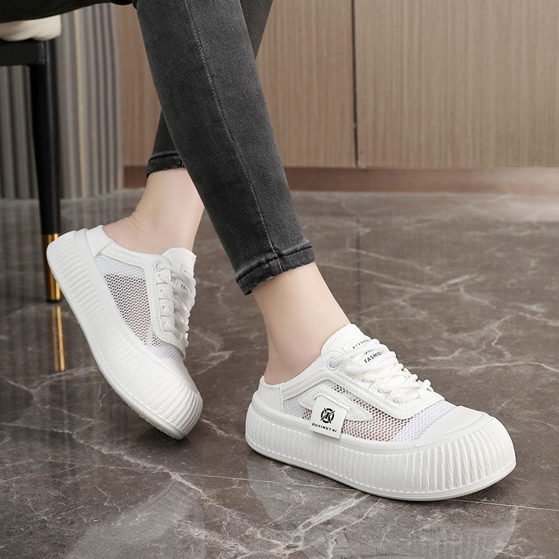 Damen Freizeitschuhe mit atmungsaktivem Mesh und rutschfester Sohle EB