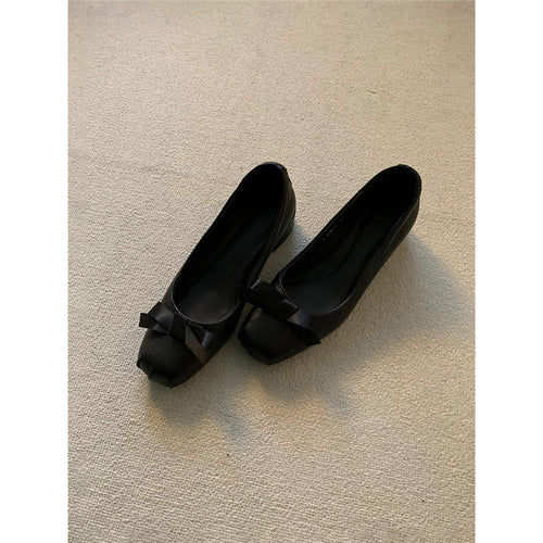 Damen elegante Ballerinas mit modischem Schleifen-Verzierungsdesign EB