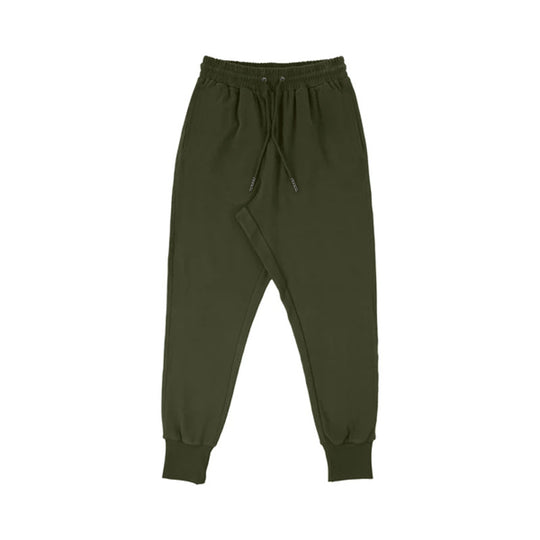 Unisex nan Jogginghose mit tiefem Schritt, elastischem Tunnelzugbund und gerippten Bündchen EB
