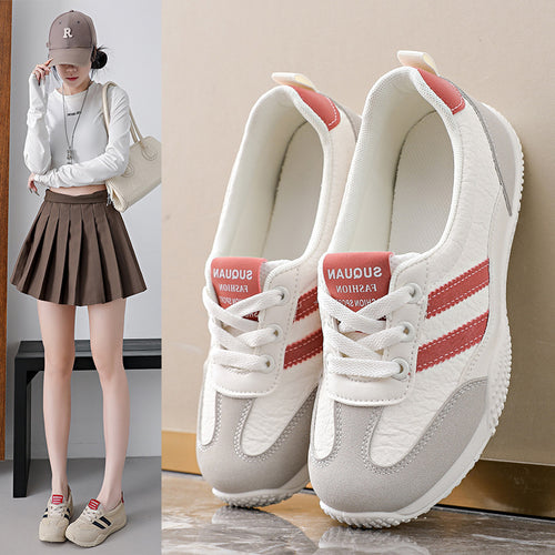 Damen Sportliche Sneaker mit modernem Design und atmungsaktiver Oberflächenstruktur EB