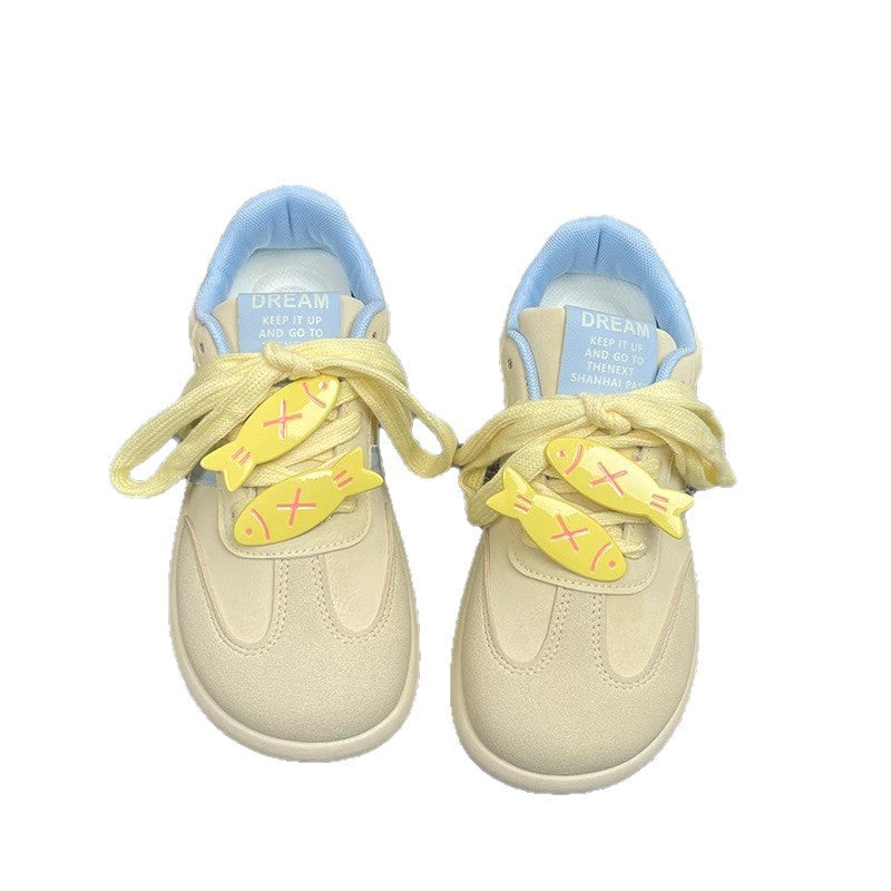 Damen Sportliche Sneakers mit verspieltem Design und stabiler Sohle EB