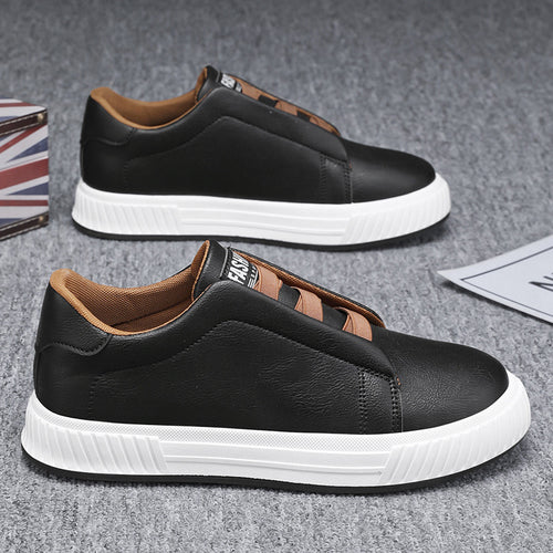 Damen Bequeme Slip-On Sneakers mit elastischen Bändern EB