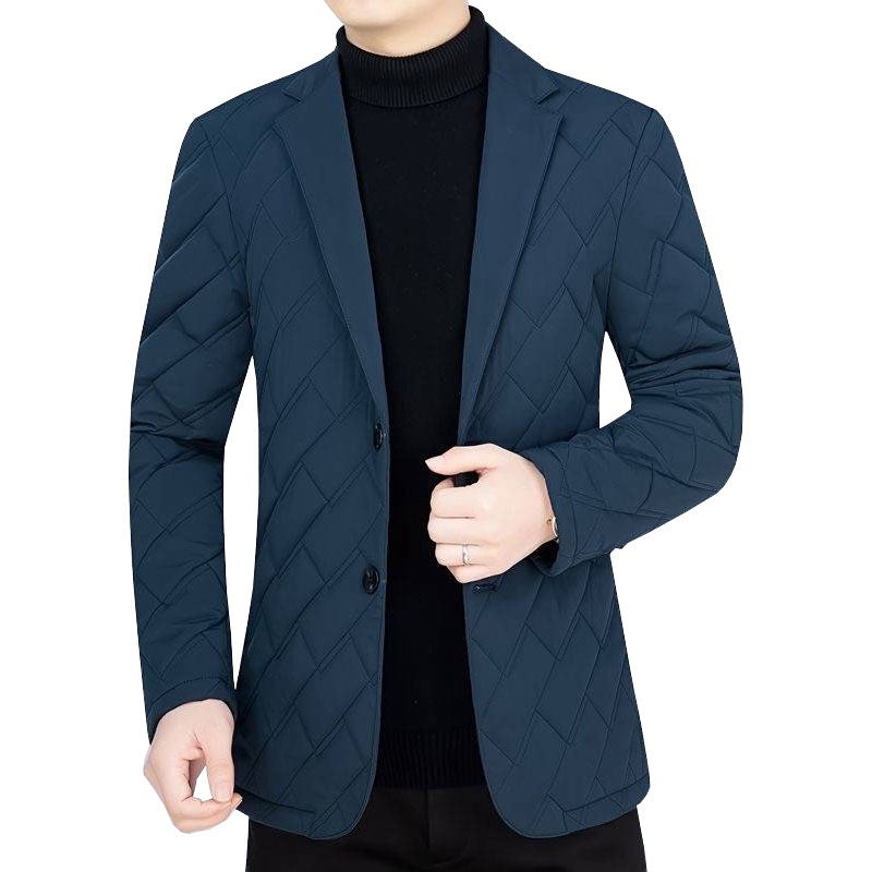 Herren gesteppter Business-Blazer mit leichter Thermo-Isolierung EB