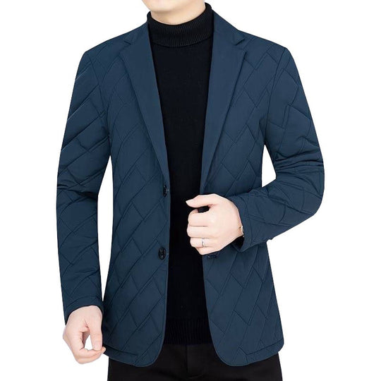 Herren gesteppter Business-Blazer mit leichter Thermo-Isolierung EB