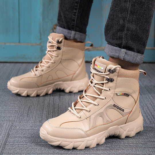 Damen hoch geschnittene Outdoor-Wanderschuhe EB