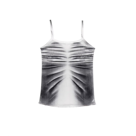 Damen lässiges Tanktop mit kreativem Grafikdesign EB