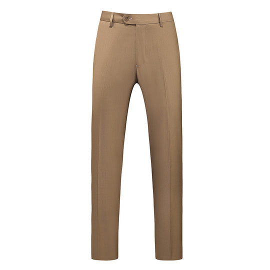 Herren nan schlanke Premium-Bügelfaltenhose mit Stretchbund und knitterarmem Gewebe EB