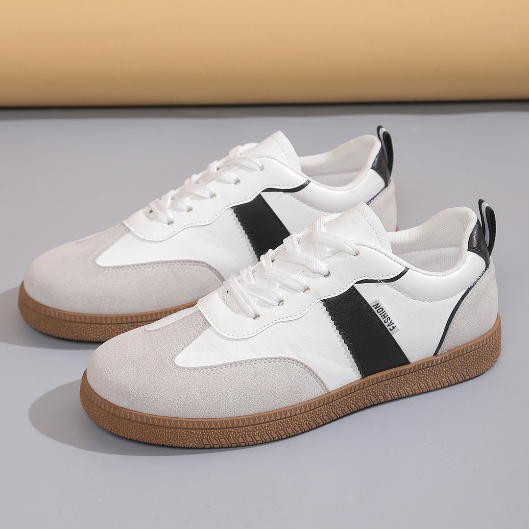 Damen Komfortable Sneaker mit strukturiertem Obermaterial und atmungsaktiver Sohle EB