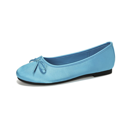 Damen Ballerinas mit schickem Schleifenakzent und komfortablem Fußbett EB