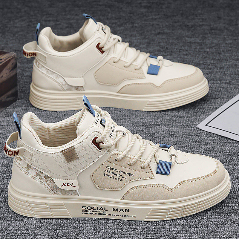Herren trendige High-Top Sneaker mit atemberaubenden Designelementen EB