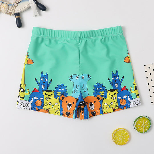 Jungen Schwimmshorts mit maritimen Motiv EB
