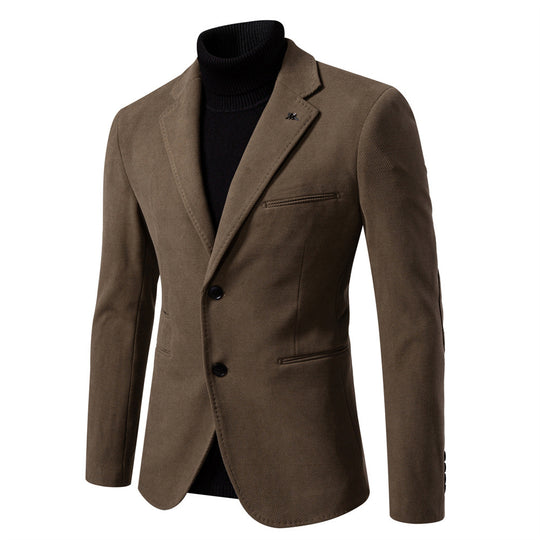 Herren Blazerjacke mit hohem Kragen EB