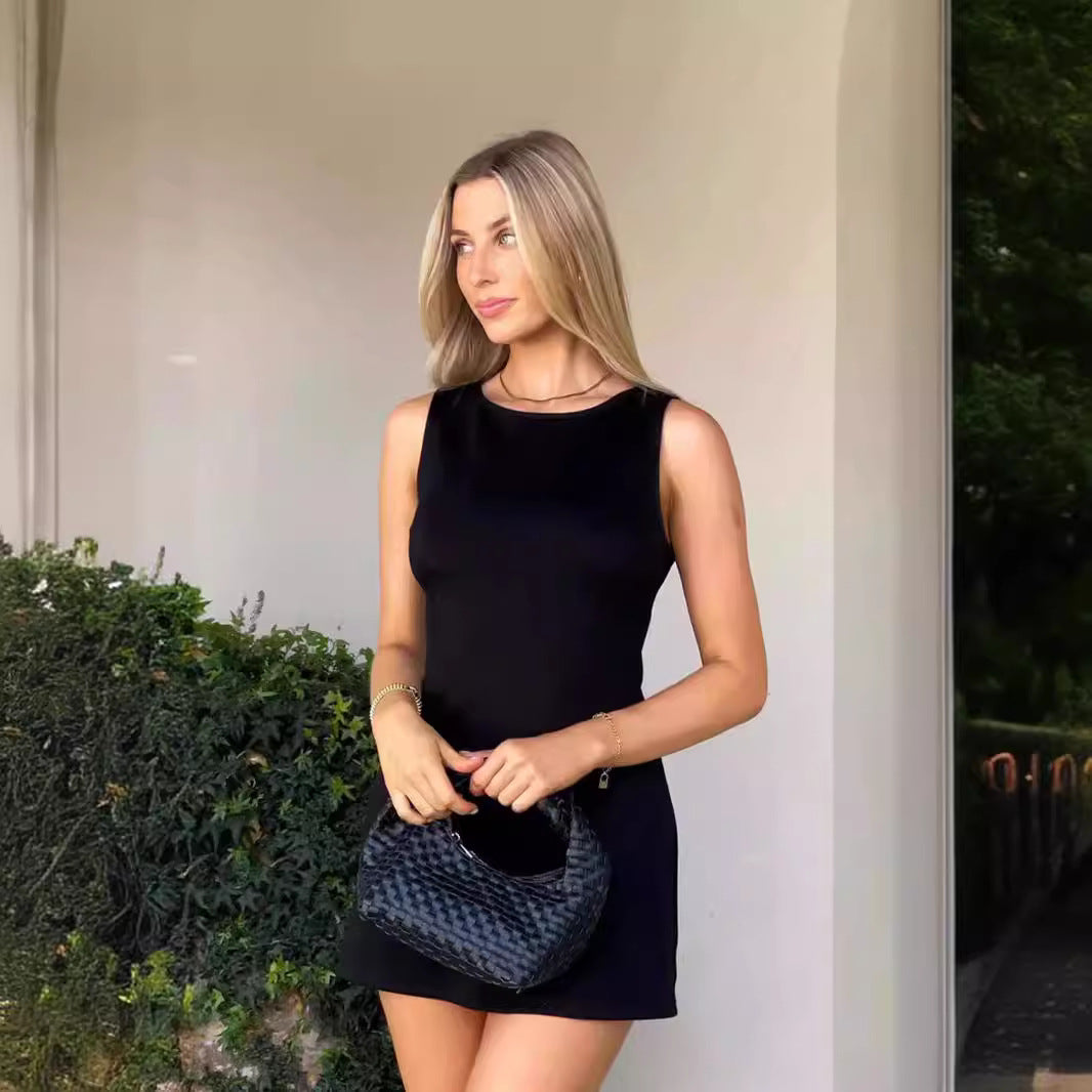 Damen Minimalistisches Kleid EB