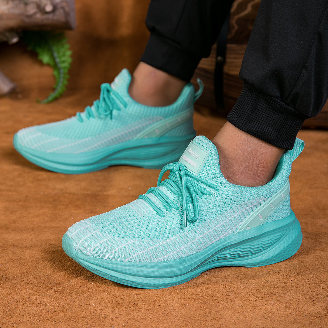 Damen Atmungsaktive Laufschuhe mit flexiblem Obermaterial und dämpfender Sohle EB