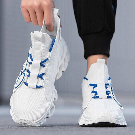 Damen Sportliche High-Performance Sneakers mit atmungsaktiver Oberflächenstruktur EB