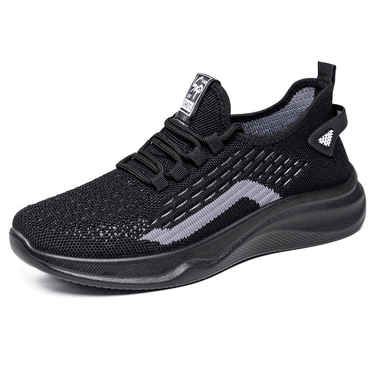 Damen Atmungsaktive Strick-Sneaker mit flexiblem Sohlen-Design EB