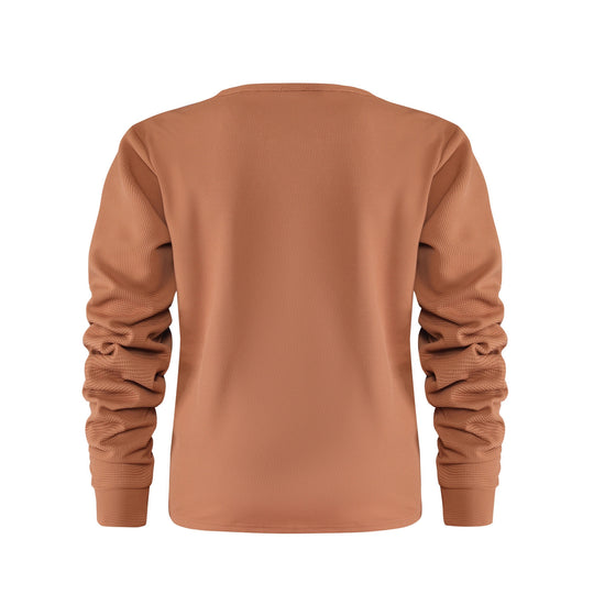 Herren Langarmshirt aus strukturiertem Material EB