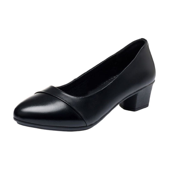 Damen Elegante Pumps mit komfortablem Blockabsatz und modischen Details EB