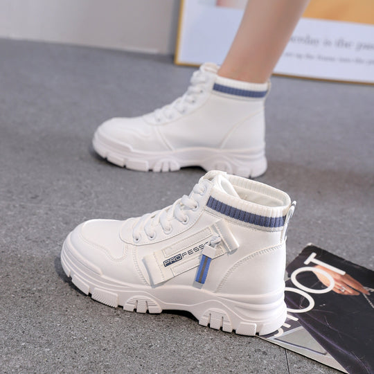 Damen Hochwerden Sneakers mit sportlichem Stil und flexiblem Komfort EB