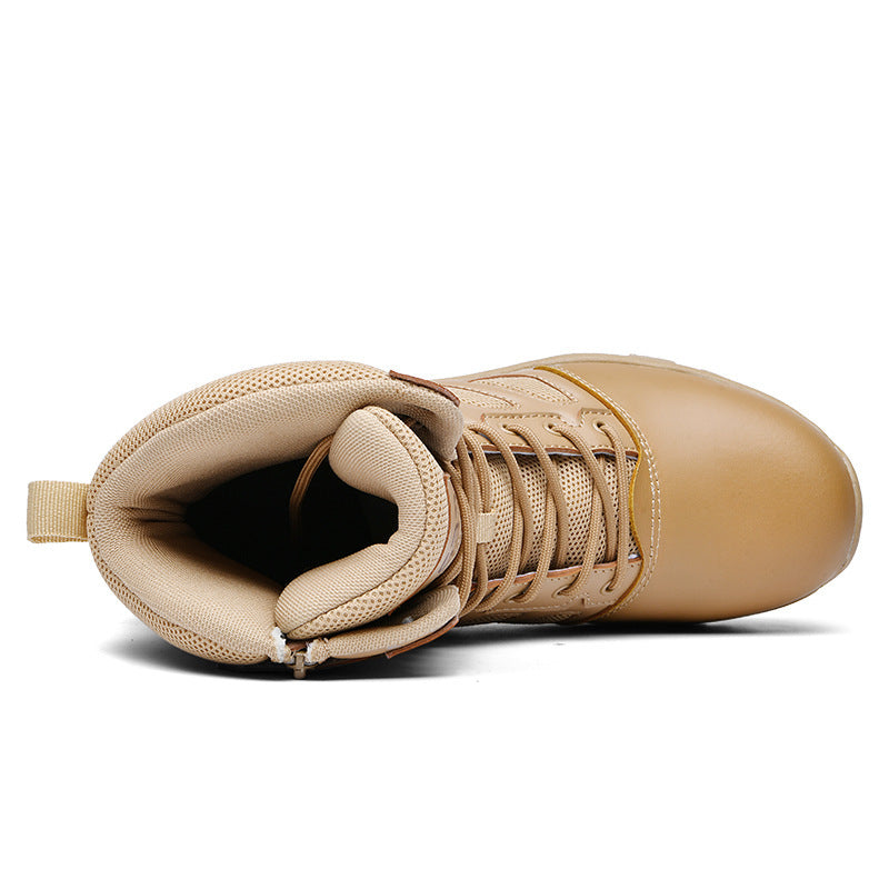 Damen High-Top Outdoor-Sicherheitsstiefel mit rutschfester Sohle und atmungsaktivem Obermaterial EB