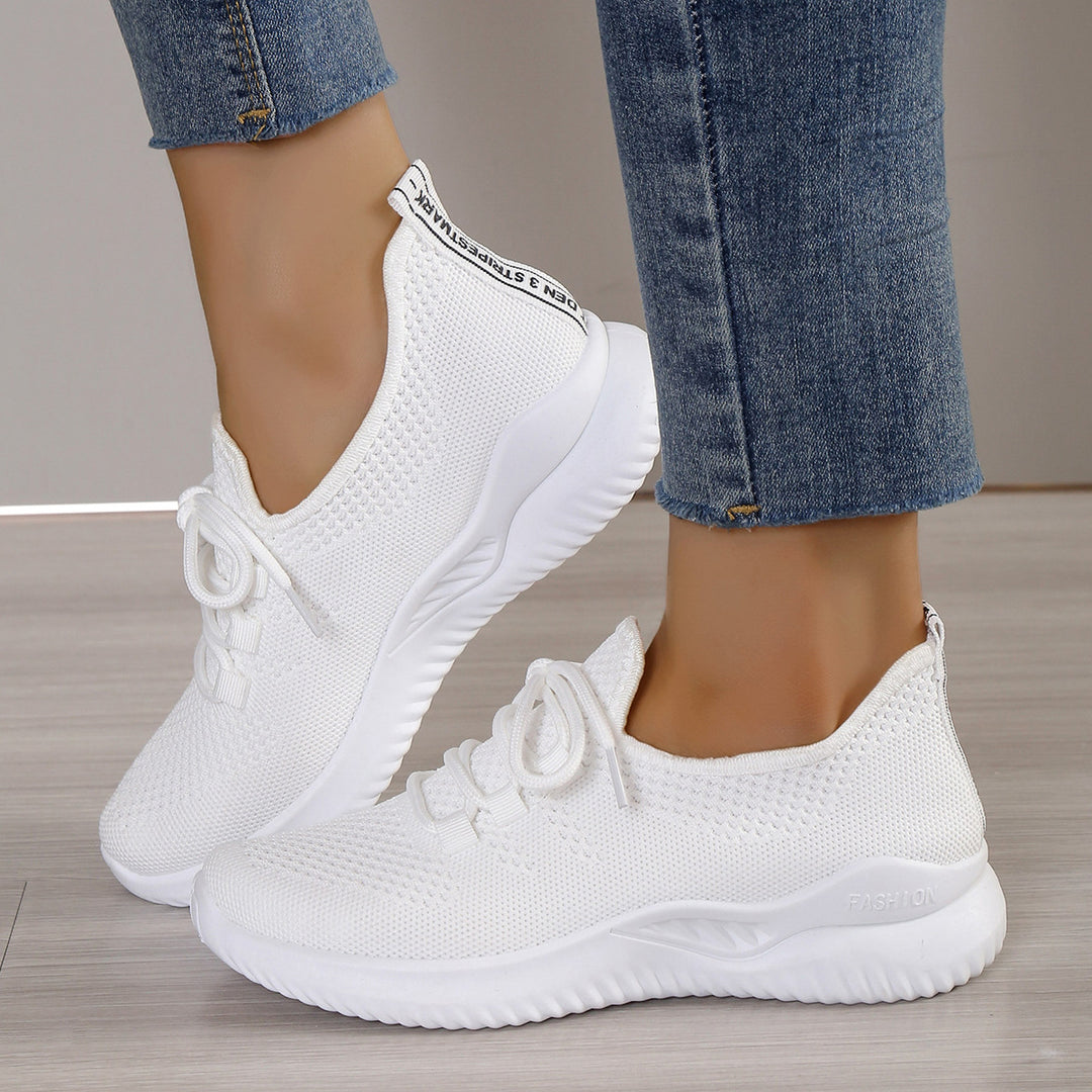Damen Sportliche Lifestyle-Sneaker mit atmungsaktivem Obermaterial EB