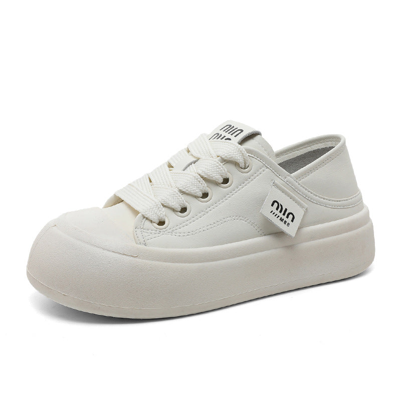 Damen sportliche Sneaker mit moderner Plateau-Sohle EB