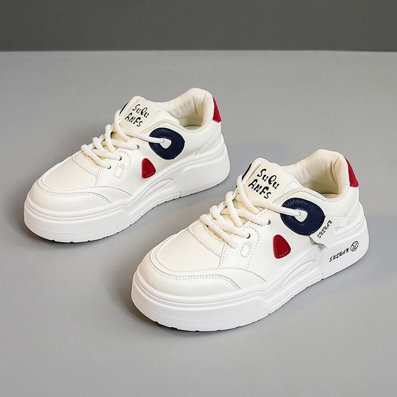 Damen Chunky Sneakers mit modischen Akzenten und bequemer Dämpfung EB