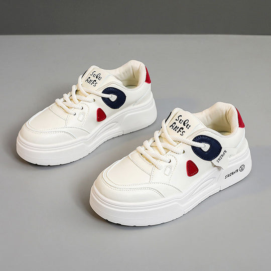 Damen Chunky Sneakers mit modischen Akzenten und bequemer Dämpfung EB
