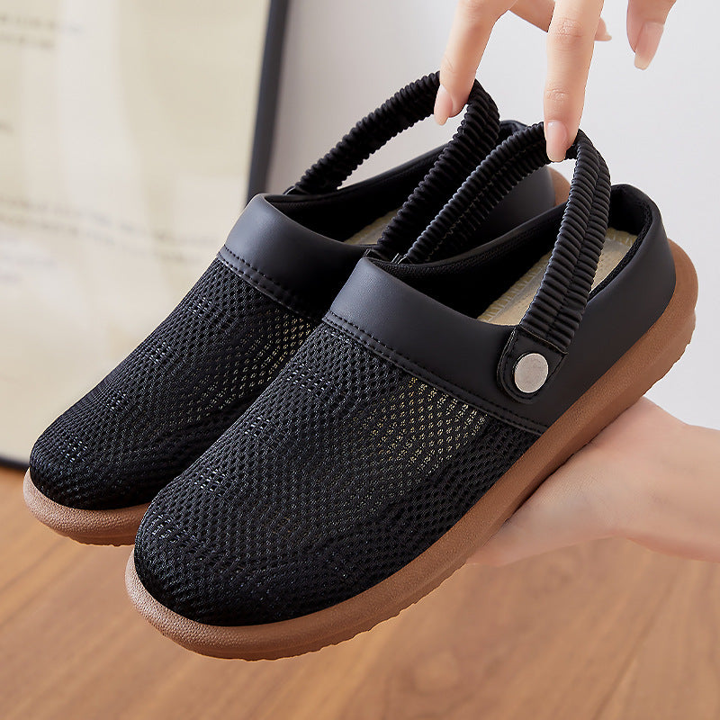 Damen Leichte und atmungsaktive Clogs mit flexiblem Tragekomfort EB