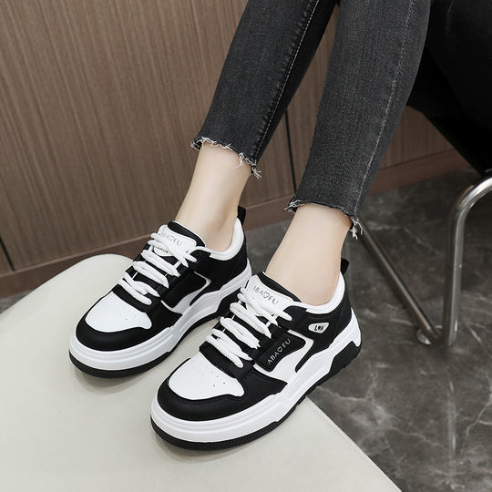 Damen Sportliche Chunky Sneakers mit rutschfester Sohle und atmungsaktiver Mesh-Oberfläche EB
