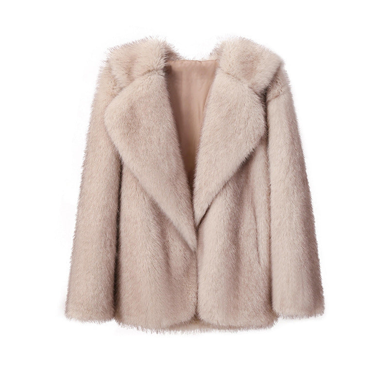 Damen Kuscheliger Mantel EB