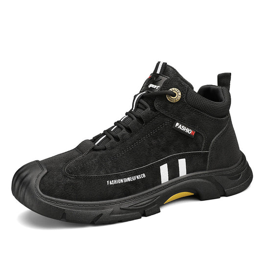 Damen Sportliche High-Top Sneakers mit rutschfester Sohle und dämpfendem Innenmaterial EB
