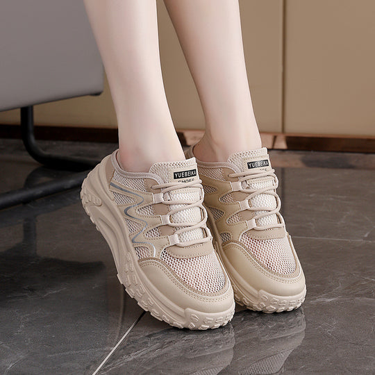 Damen Leichte Freizeitschuhe mit atmungsaktiver Mesh-Oberfläche und komfortabler Sohle EB