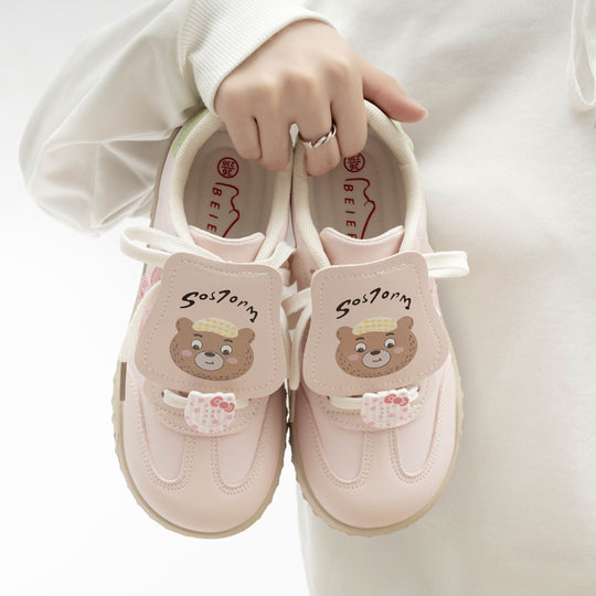 Damen Freizeit Sneakers mit weicher Gummi-Außensohle und atmungsaktivem Obermaterial EB