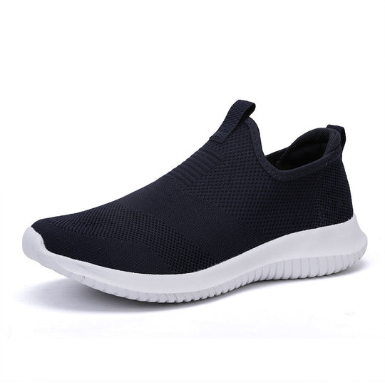 Damen Bequeme und flexible Slip-On Sneakers mit atmungsaktivem Obermaterial EB
