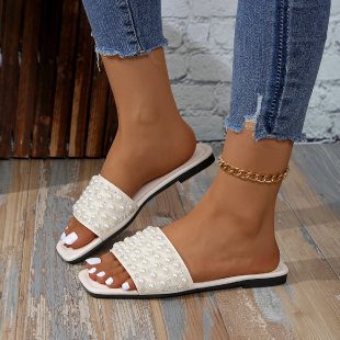Damen Glamouröse Riemchen-Sandalen mit funkelnden Strassdetails EB