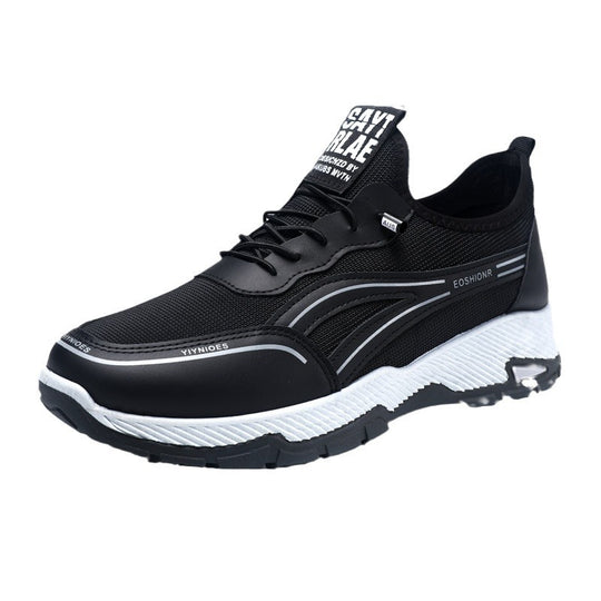 Damen Sportliche Leichtgewicht-Sneaker mit atmungsaktiver Mesh-Oberfläche und rutschfester Sohle EB
