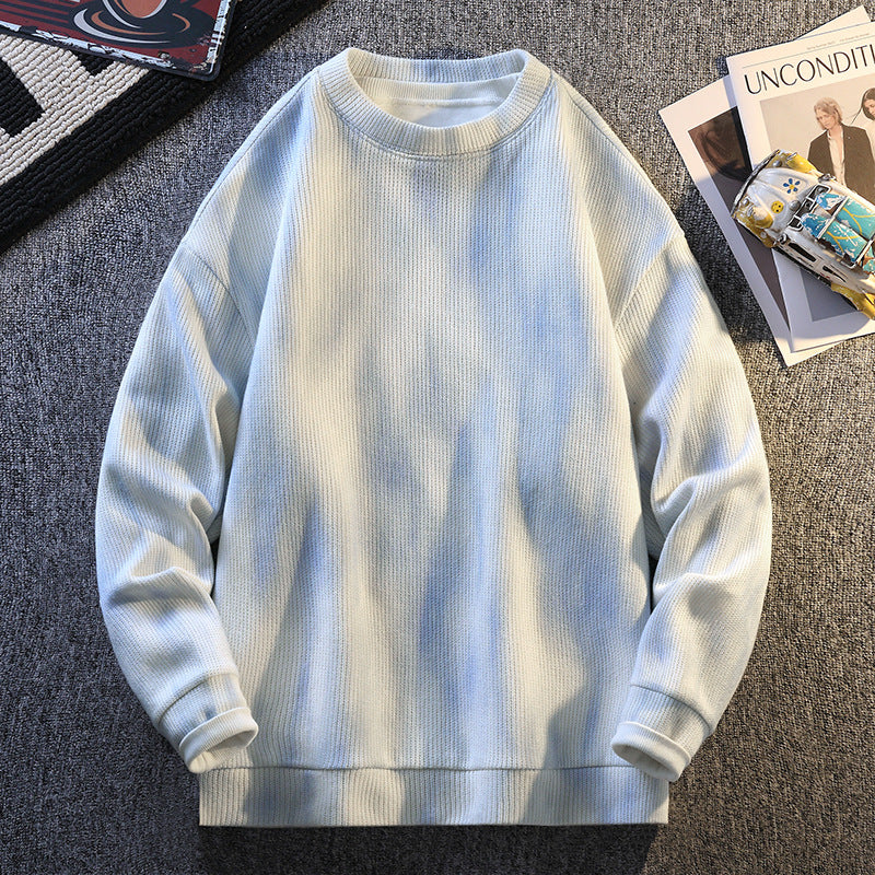 Damen Sweatshirt mit Rippstruktur und bequemen Schnitt EB