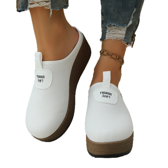 Damen Slipper mit rutschfester Sohle und elastischem Obermaterial EB