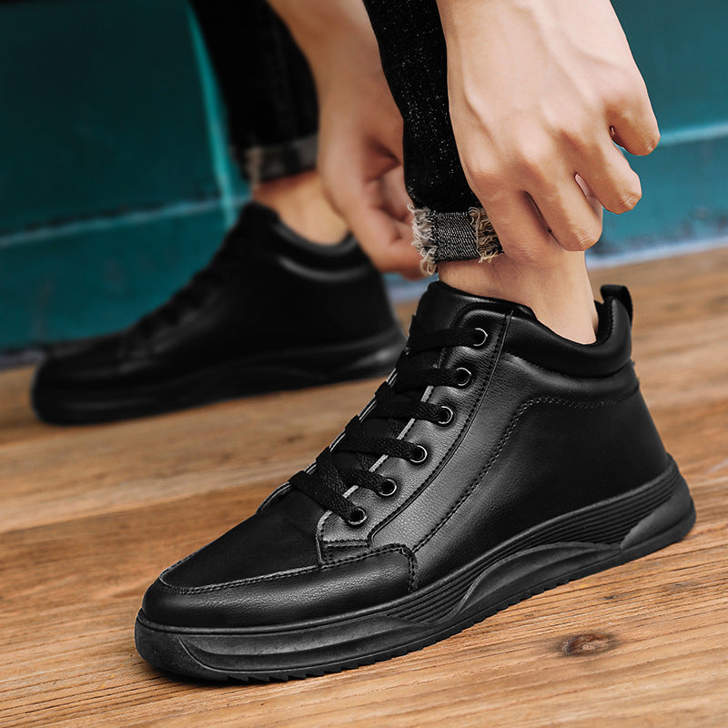 Damen Sneakers aus hochwertigem Kunstleder mit gepolsterter Sohle EB