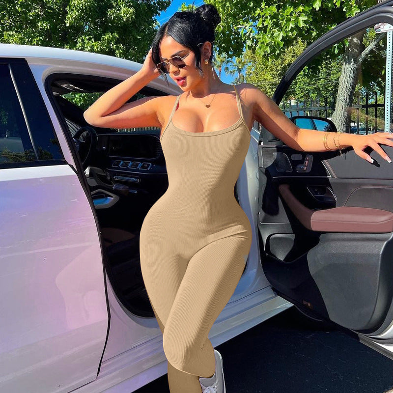 Damen Figurbetontes Jumpsuit EB