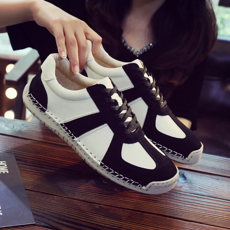 Damen Bequeme Sneakers mit modischem Design und strapazierfähiger Sohle EB