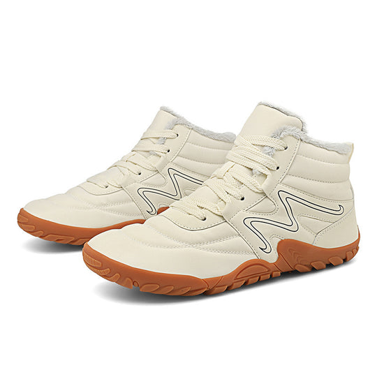 Damen Hohe Wintersneaker mit isolierender Innenausstattung und rutschfester Sohle EB
