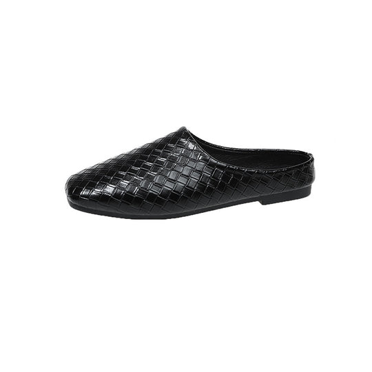 Damen Bequeme und elegante Mules mit geflochtenem Design EB