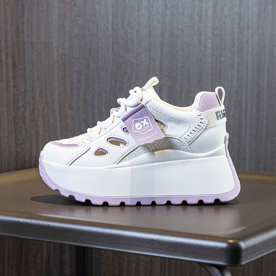 Damen Chunky Sneakers mit atmungsaktiver Mesh-Oberfläche und innovativer Dämpfung EB