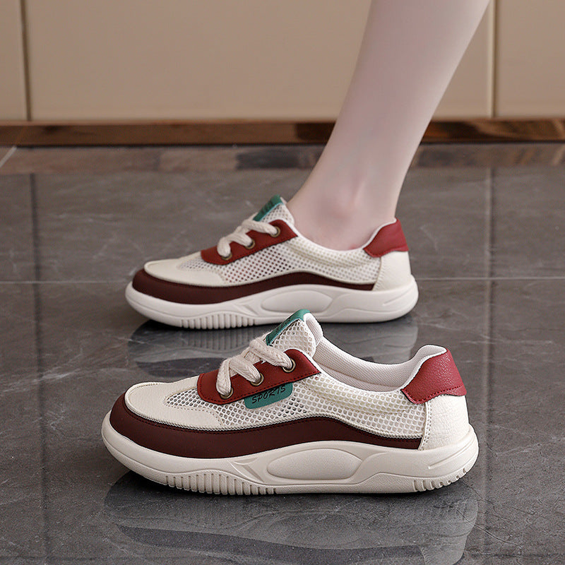 Damen Atmungsaktive Freizeitsneaker mit rutschfester Sohle und komfortablem Dämpfungssystem EB