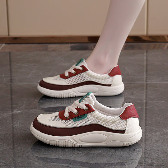 Damen Atmungsaktive Freizeitsneaker mit rutschfester Sohle und komfortablem Dämpfungssystem EB