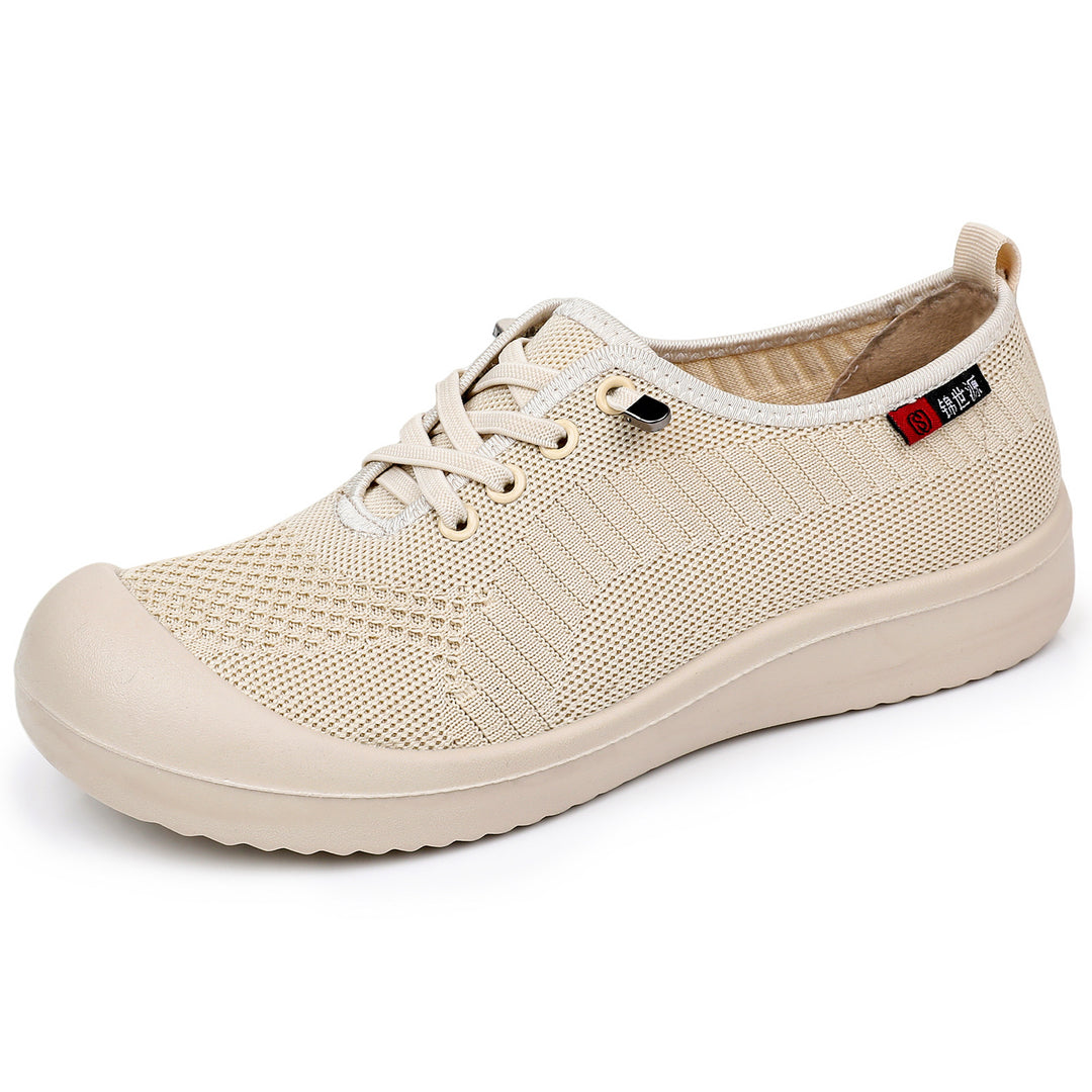 Damen Leichte und atmungsaktive Freizeitschuhe mit elastischem Obermaterial EB