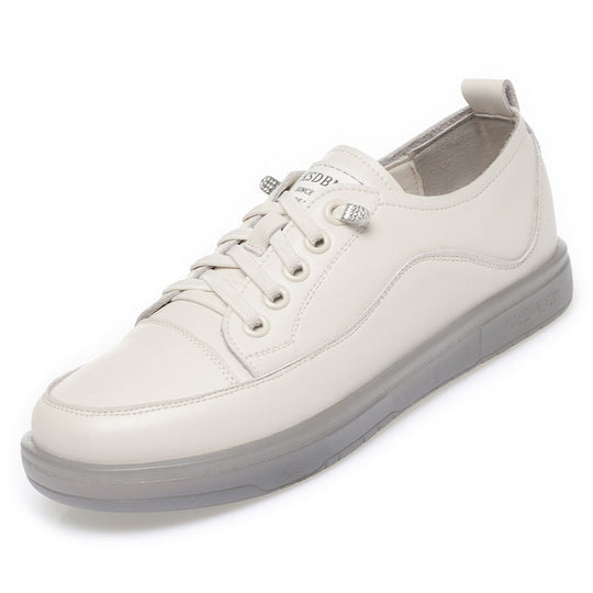 Damen Sneaker aus hochwertigem Kunstleder mit rutschfester Sohle EB