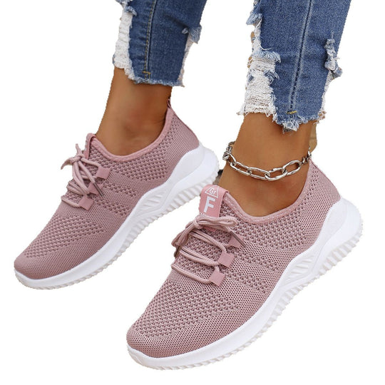 Damen atmungsaktive Sneaker in modischem Design EB